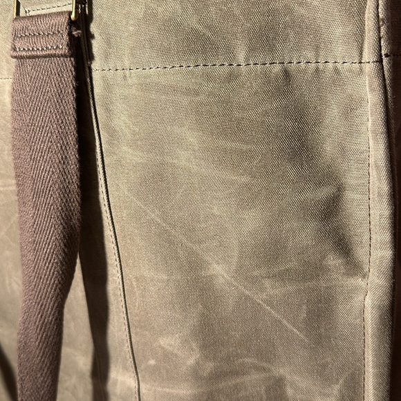 FEED Projects XL Market Structured Carry-All Organizer Tote Khaki Green NWT - Picture 12 of 16